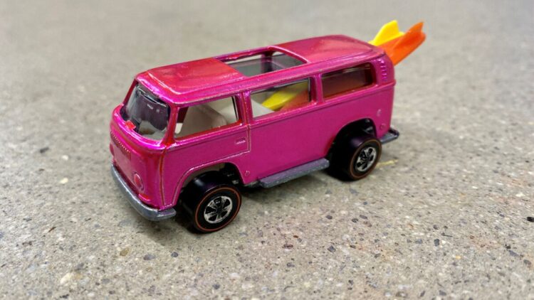The Rarest Hot Wheels Car Ever Sold A Journey Through the Iconic Pink Rear-Loading Beach Bomb